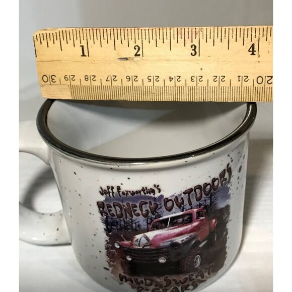 Jeff Foxworthys Redneck Outdoors Mug - Mud Sweat & Gears - 10 Oz - Picture 7 of 8
